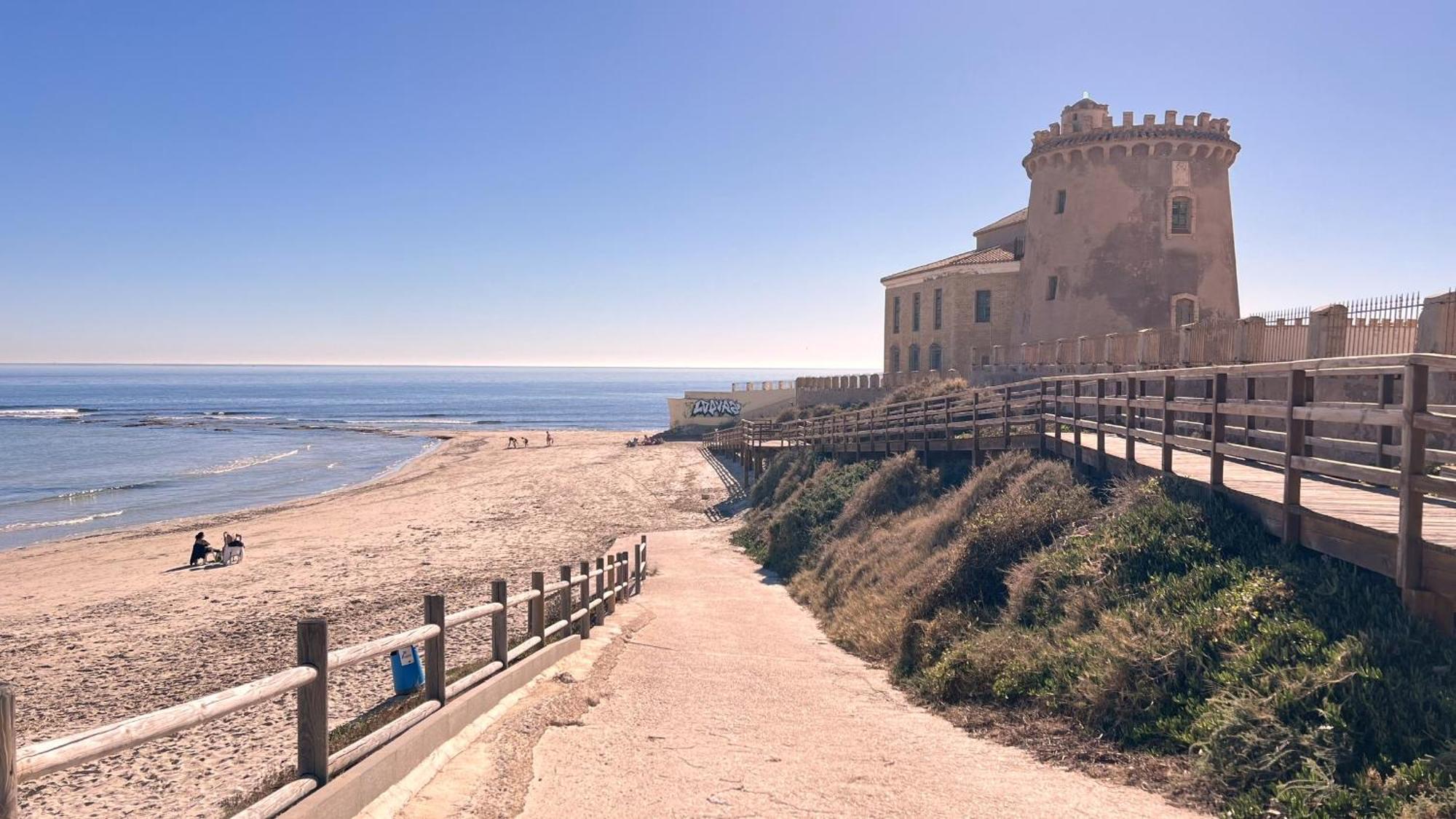 Апартаменты La Torre - Terraza Y Vistas Al Mar Torre de la Horadada Экстерьер фото